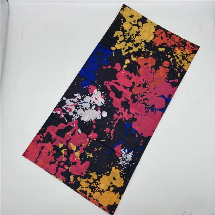 
New arrival muti-functional bandanna seamless neck scarf tube head-wear magic bandanna tie-dyed 