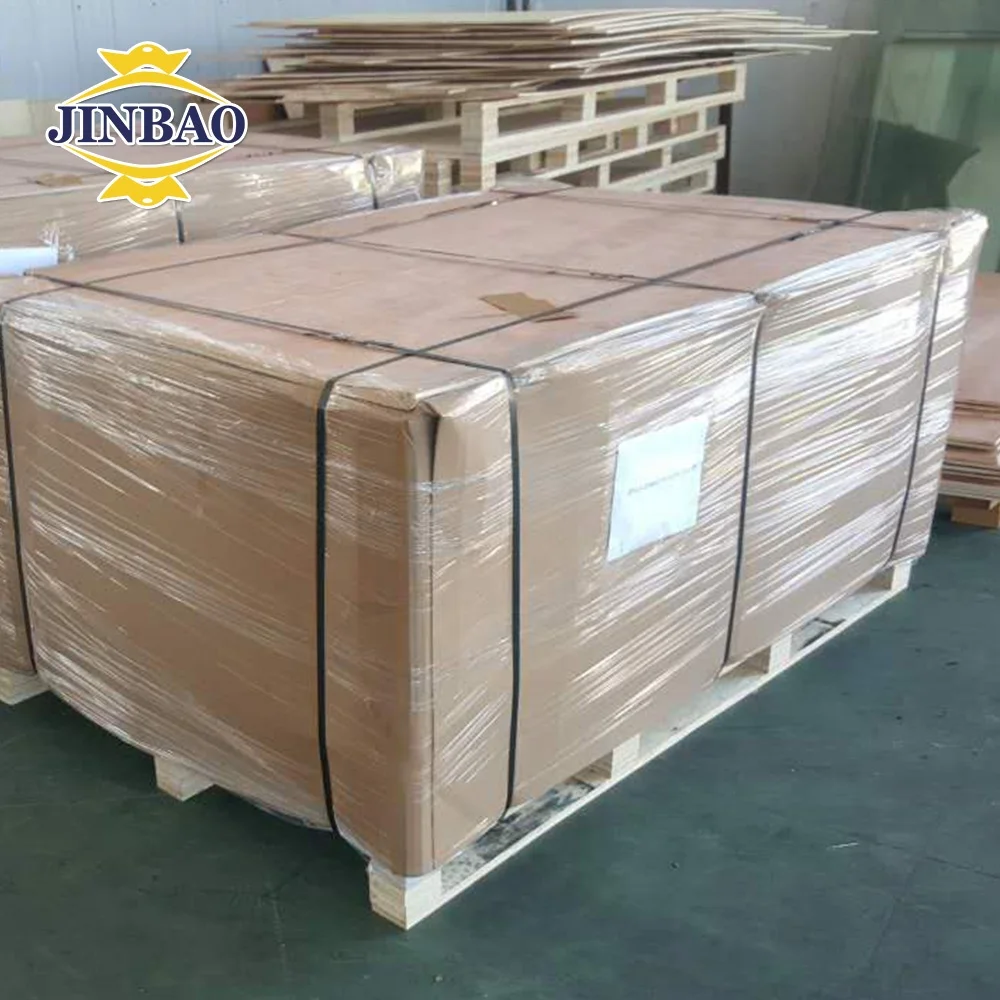 JINBAO 4x8 10mm 30mm 40mm clear thick PMMA plastic acrilico board acrylic perspex manufacturer mdf cast glitter acryl sheet