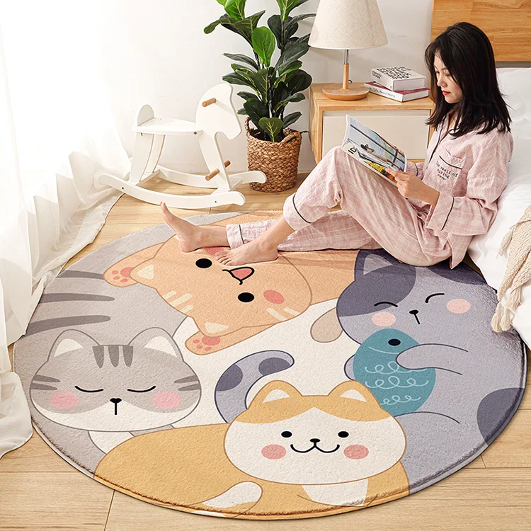 High Quality 3d Printing Geometric Design Abstract Style Living Room Carpet