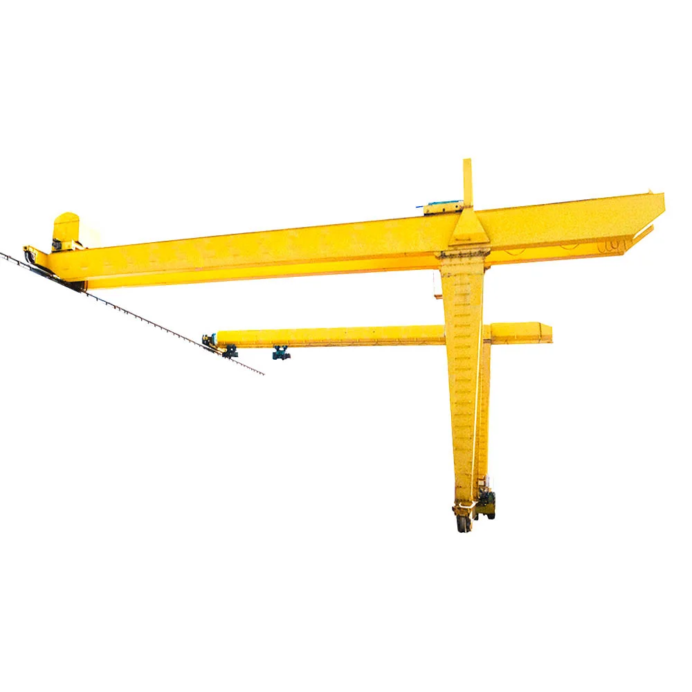 12ton Electric Single Beam Half Gantry Crane Span 30m Gantry Crane
