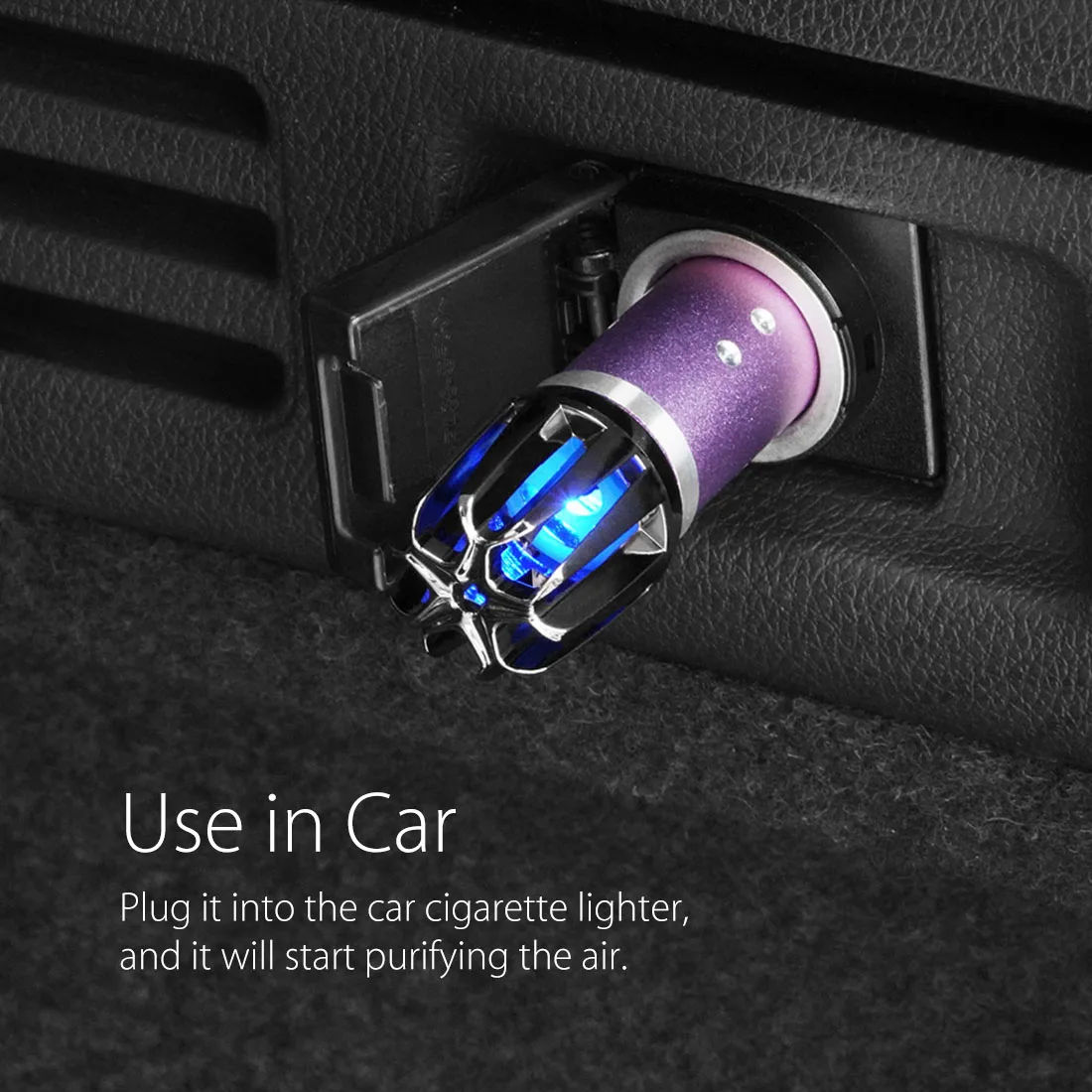 JO-6278 New Generation Car Air Purifier Ionizer Airpurifier