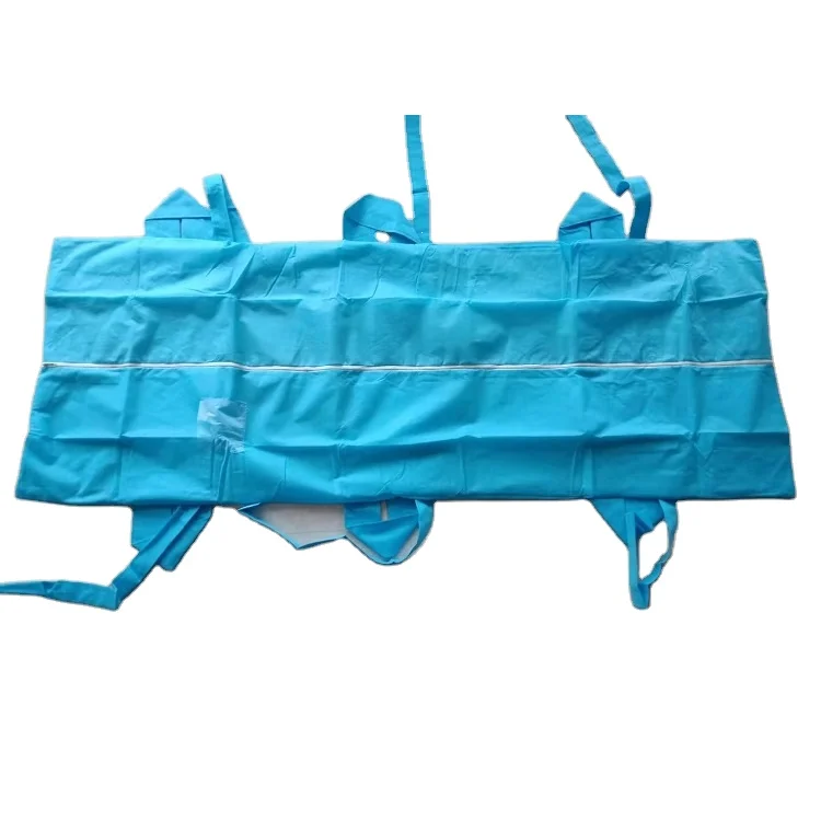Funeral And Casket Accessories American Style Death Body Bag For Virus Infected Patient Body Mortuary Bags