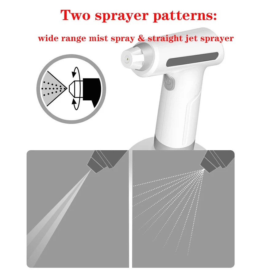  Automatic Electric Sprayer mist pump spray water sprinkler garden irrigation USB Rechargeable handheld Battery sprayer
