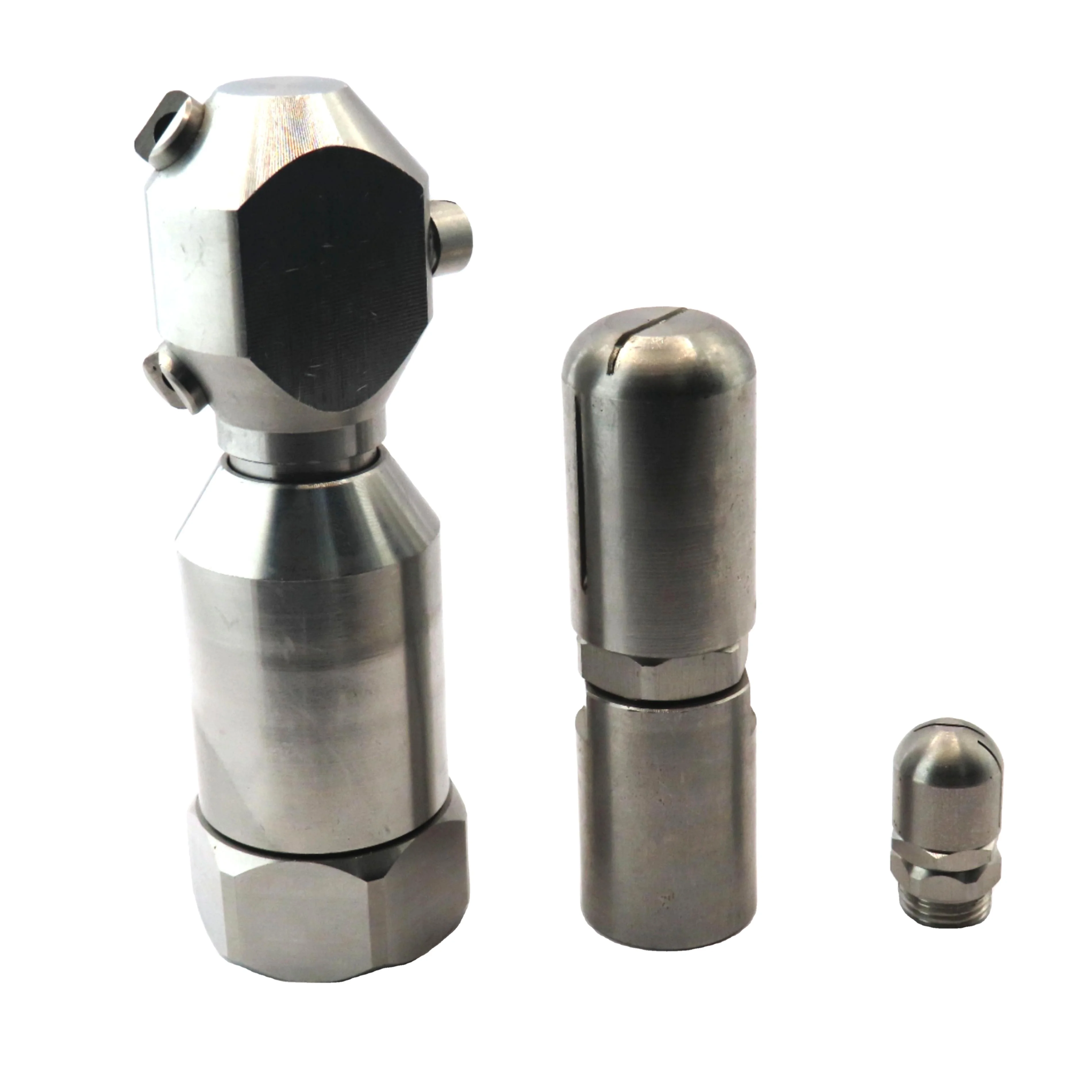 Stainless Steel High-Pressure Tank Cleaning Nozzle 360 ° Automatic Rotation Tank Body Spray Cleaning Nozzle