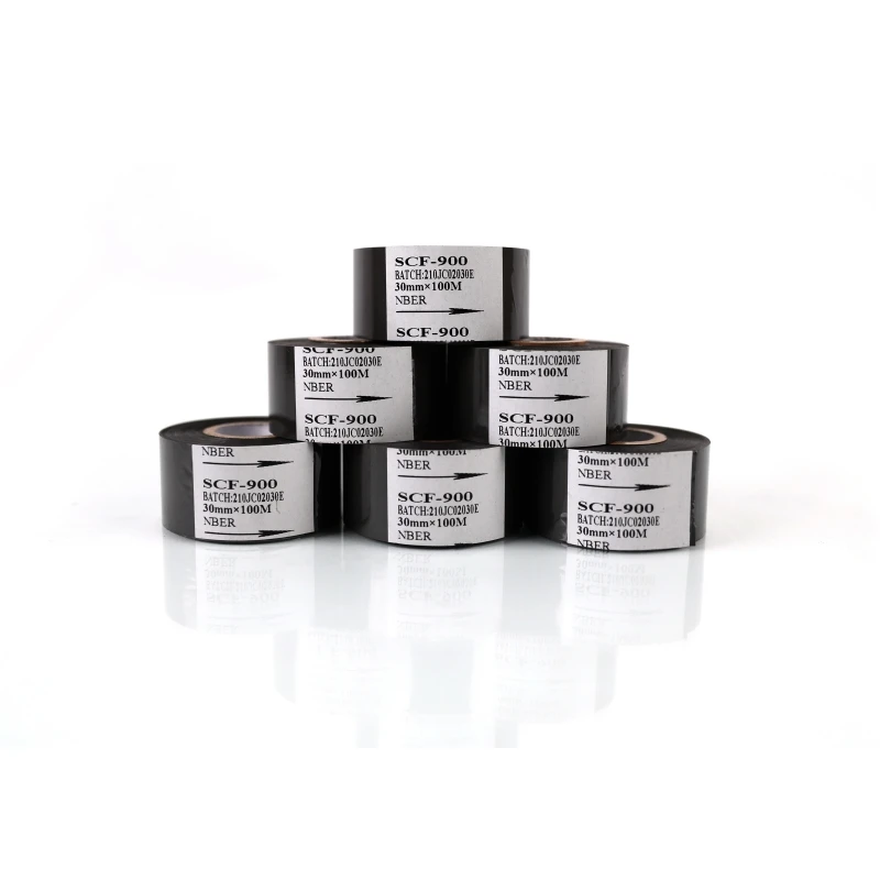 30mm*122m Black Hot Stamping Foil for Coder Printer Machine