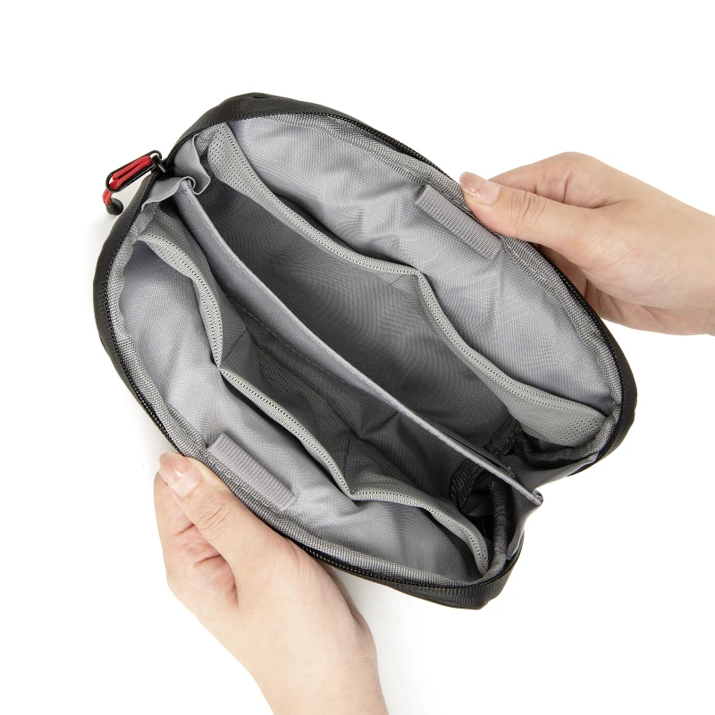 WiWU прочный нейлоновый воин Tech Pouch X High End аксессуары дорожный Органайзер сумка для кабеля зарядного устройства