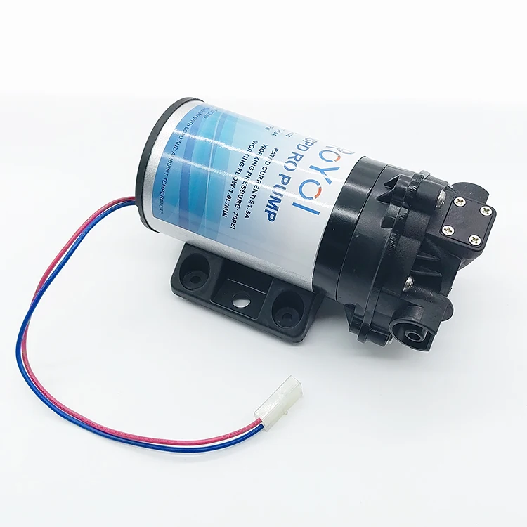 High Quality 50gpd 75gpd 100gpd 200gpd 400gpd Reverse Osmosis Water Purifier 24v 36v dc Pressure RO Booster Pump