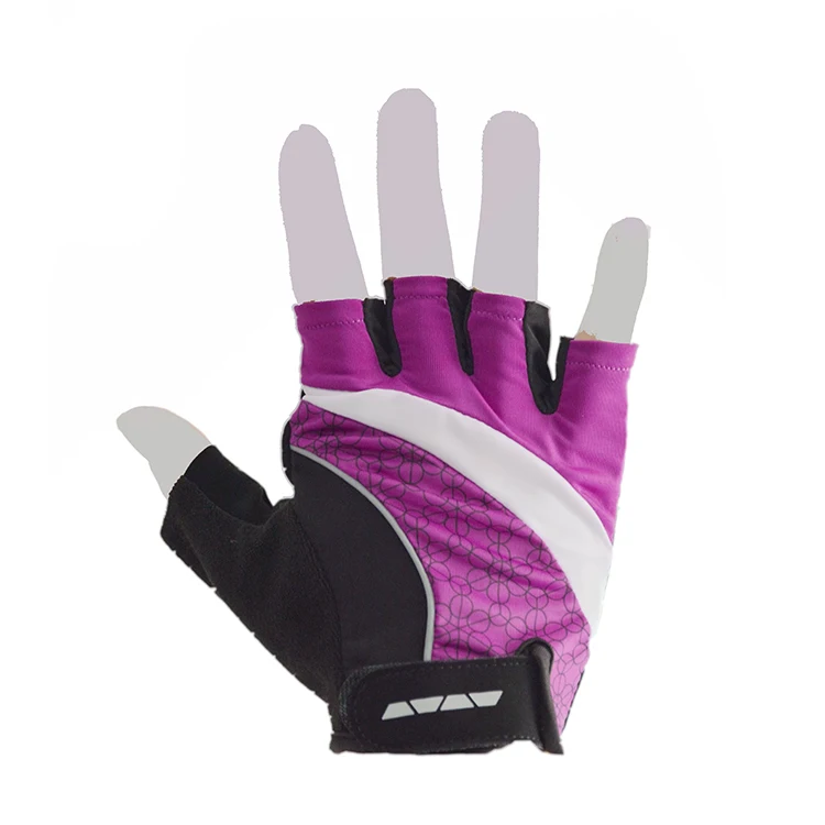 Unisex Mountain Bike Half Finger Biking Cycling Fitness Anti Slip Shock Absorbing Gel Pad Breathable Cycle Racing Glove