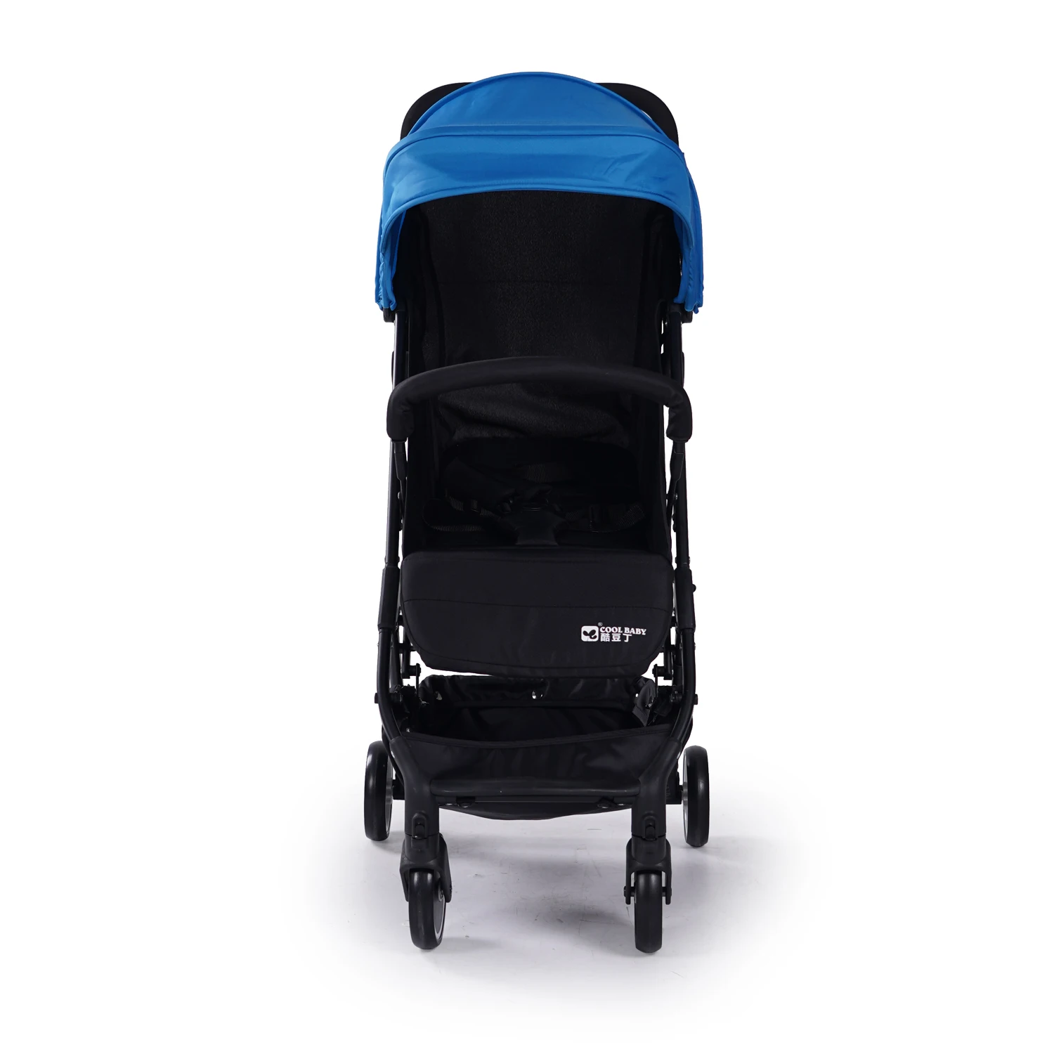 Super light weight double baby trolley stroller