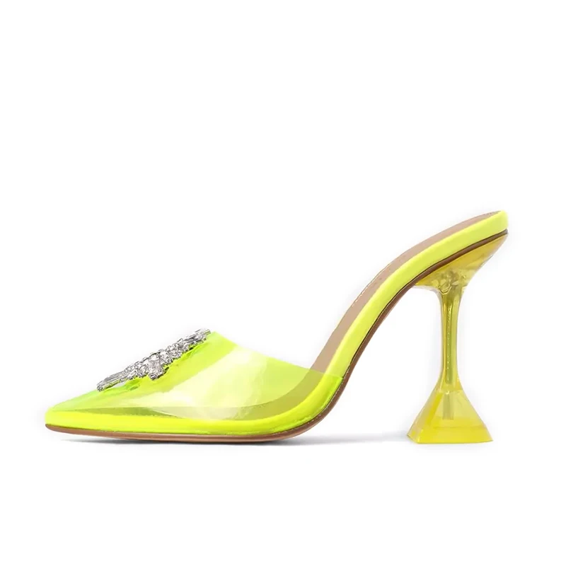 High Quality Neon PVC woman summer sandals ladies new arrivals shoes