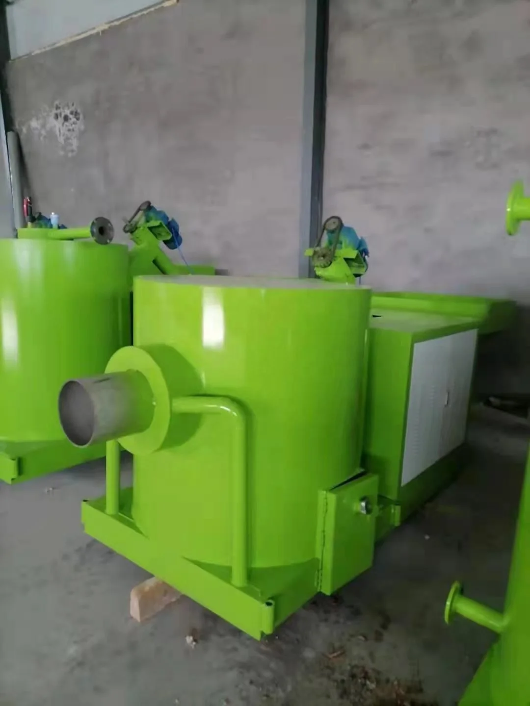 water cooled biomass pellet fired burner rice husk particle burner sawdust biomass burner