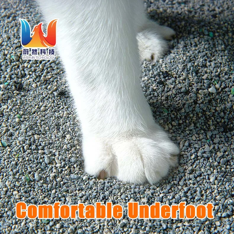 Hero Cat Litter Carbon Bentonite Silica Sand Clumping Ball Pattern Eco-Friendly