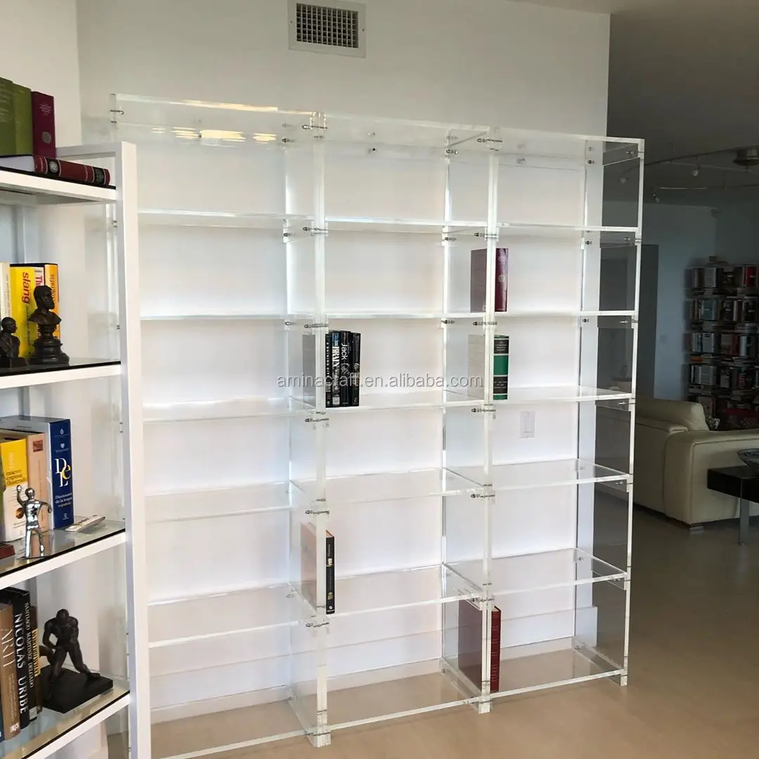 Amina Craft Acrylic Book Shelf Stand