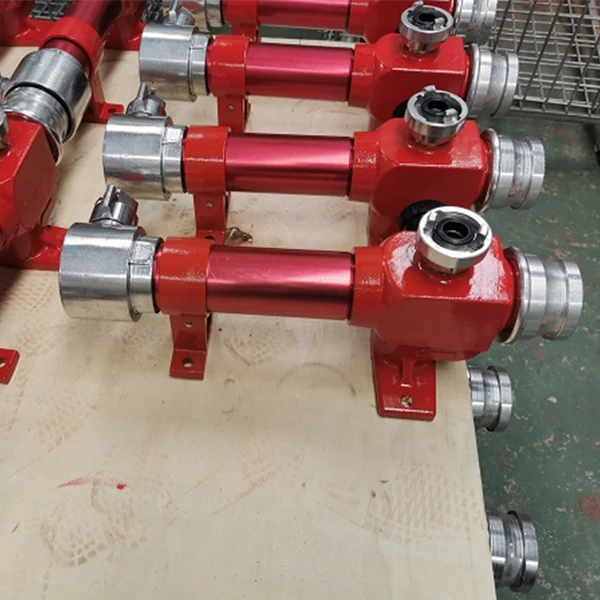 Fixed 2.5inch 408-600L/min inline fire fighitng foam inductor