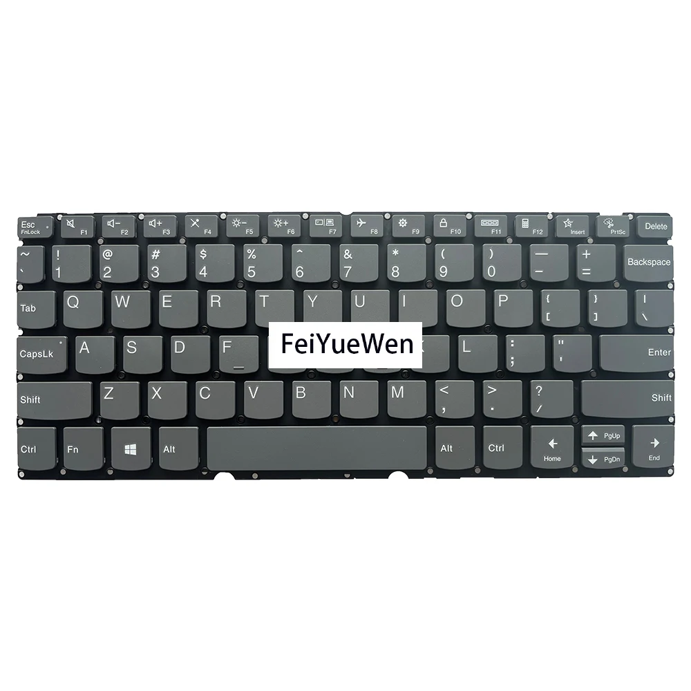 Клавиатура US для ноутбука Lenovo Flex 3-11ADA05 Ideapad 82G4, клавиатура для ноутбука без упора для рук C Cover 5CB0Z53034 SN20W76353