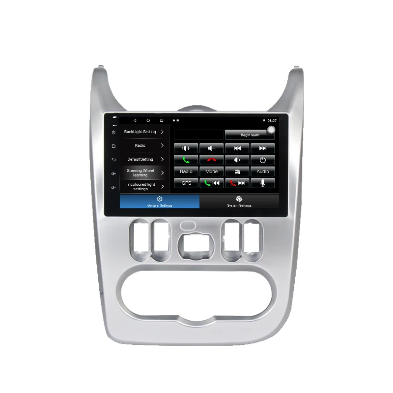 Android Car Dvd Player Car Radio For Renault Logan L90 Sandero Lada Lergus largus Dacia Duster 2010-2017 Car Video