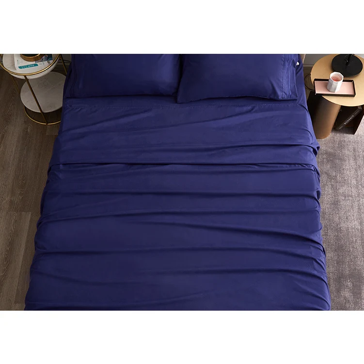 All-season bed spread set luxury easy to use polyester bed spread with pillow case