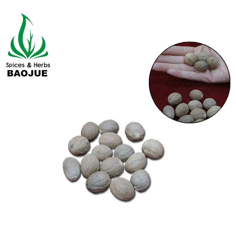 
China spices&herbs supplier wholesales spices raw material nutmeg seeds nutmeg mace with high Quality and low price 