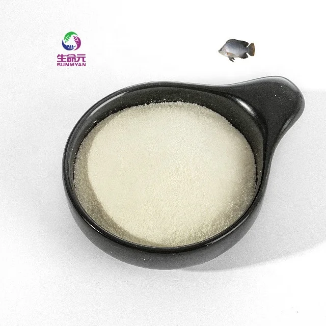 Top quality bodybuilding marine hydrolyzed fish small molecule peptides beauty product collagen peptides manufacturer