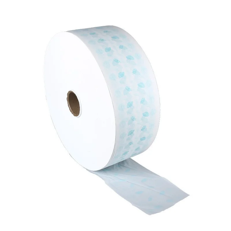 
Hot sale factory price oem pe laminated film soft touch color printed backsheet roll raw material from China 