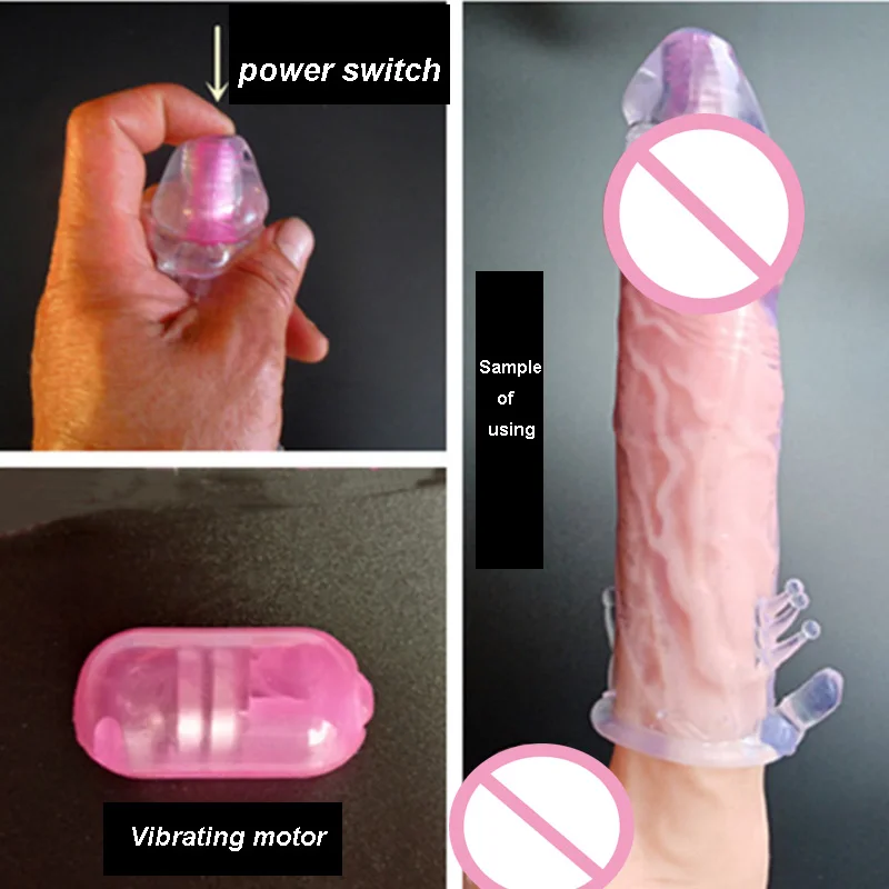 funny glans vibrating lengthen exotic stimulating condom best extended cock sleeve for men