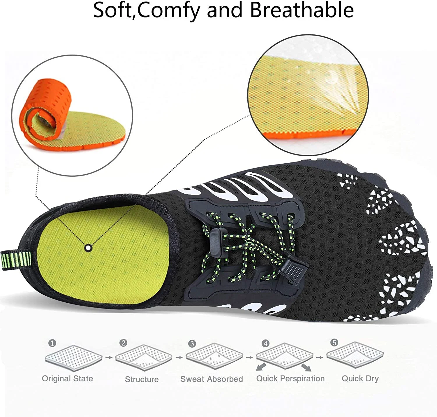 Free sample Modern Comfortable Water Land Available Shoe Quick Dry Barefoot Waterproof Mens Beach Shoes Other Sports Shoes