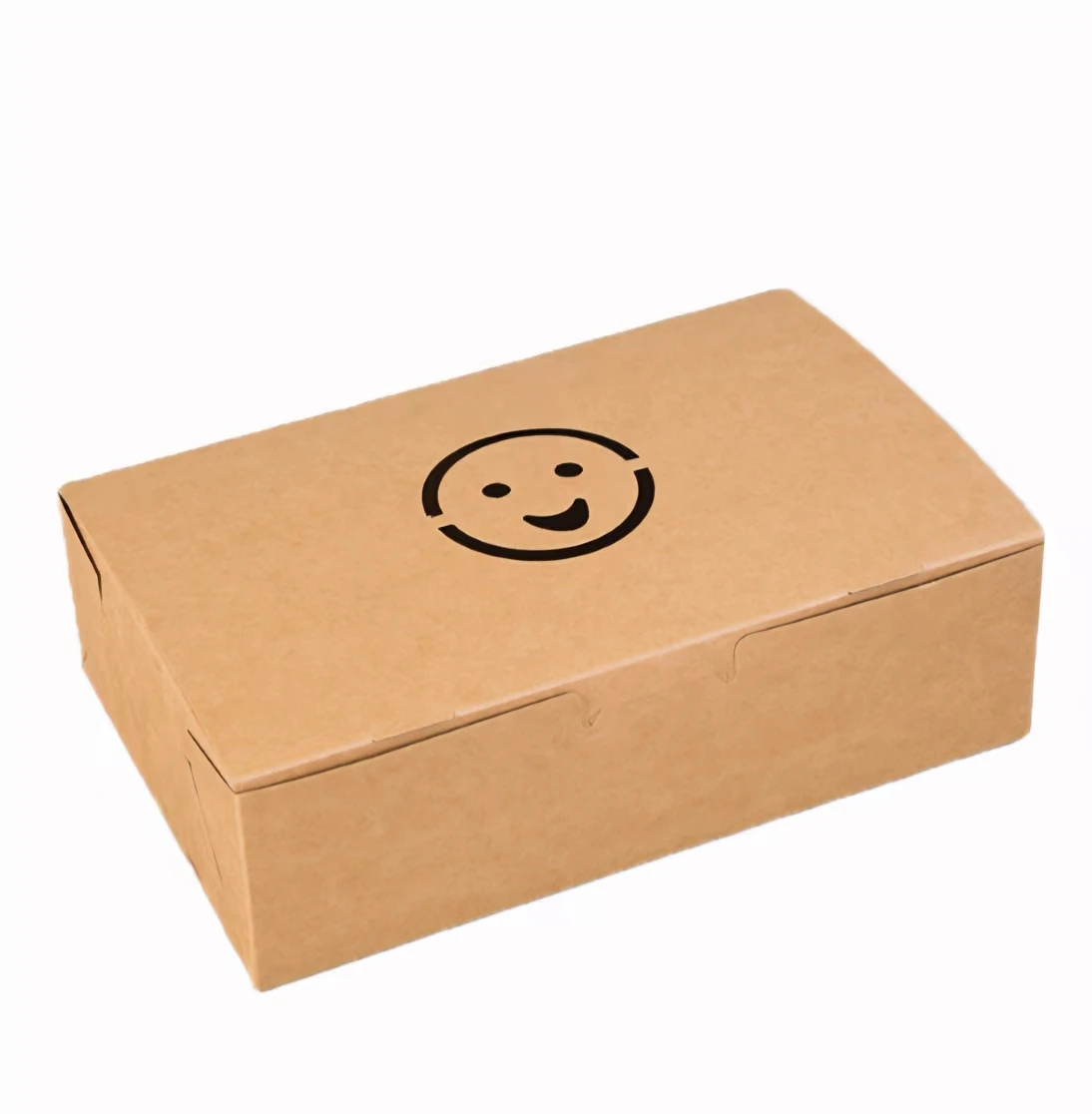 Wholesale fried chicken food kraft paper box oil-proof packaging box