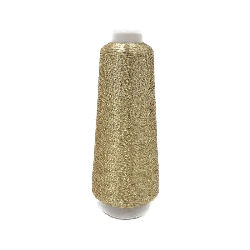 metallic yarn polyester popular colors for Bangladesh Market ST/MS type embroidery thread