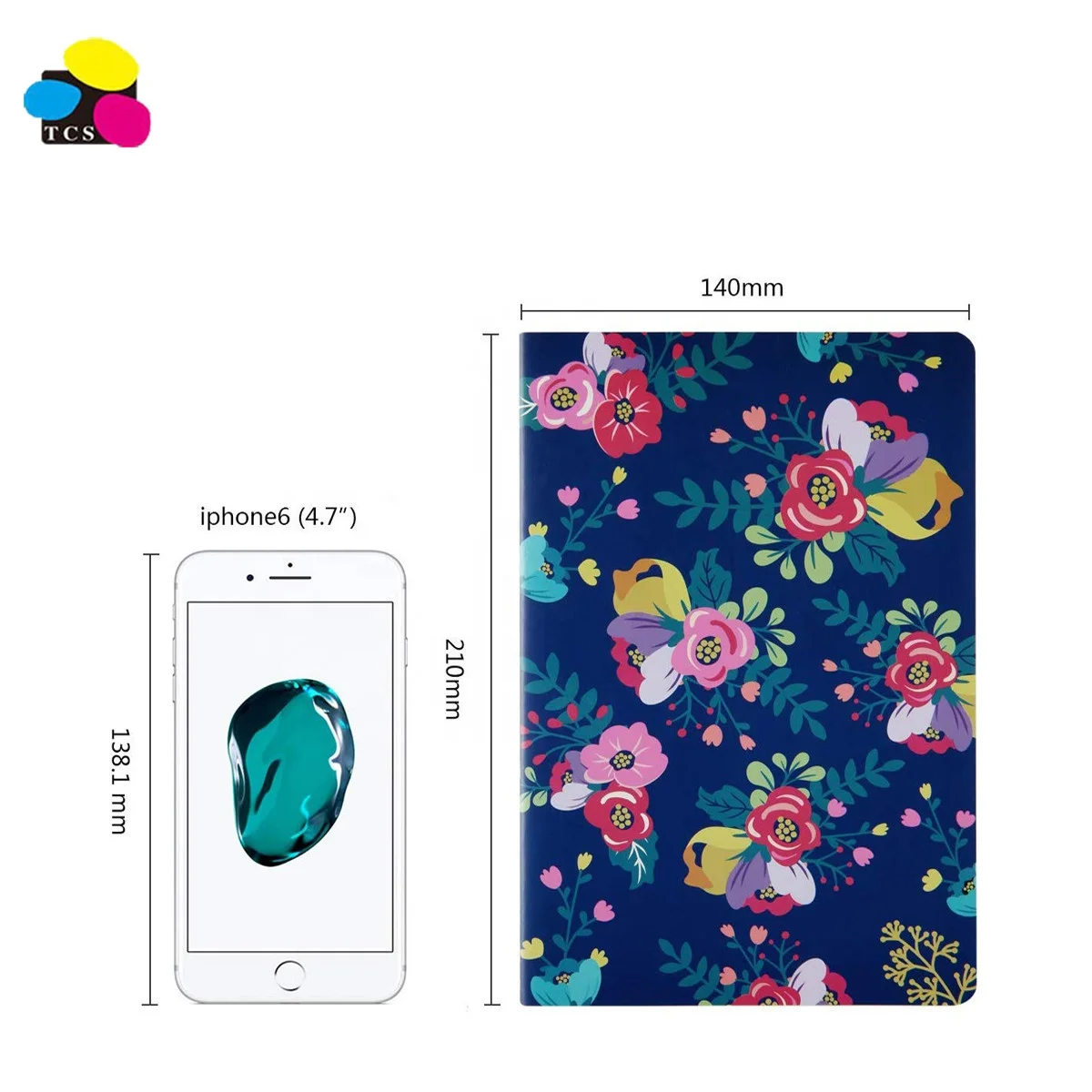 
Lehui stationary 6 Pack 5.5x8.3 inches 30 Sheets Class and Office Diary Writing Book Planner with Lined Paper 