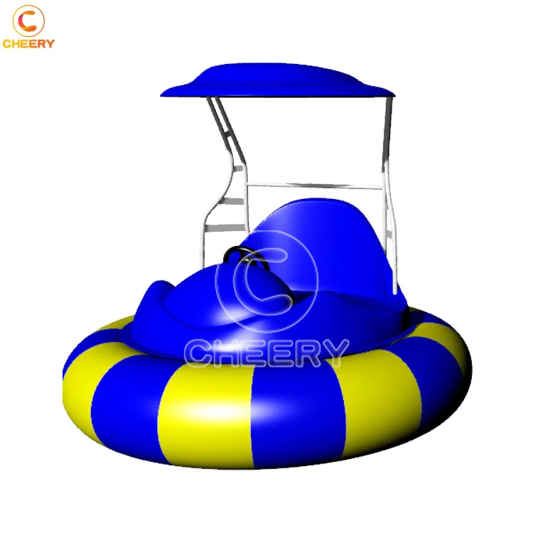 Water park swimming pool floating inflatable games aqua bumper boats electric motorized bumper boat