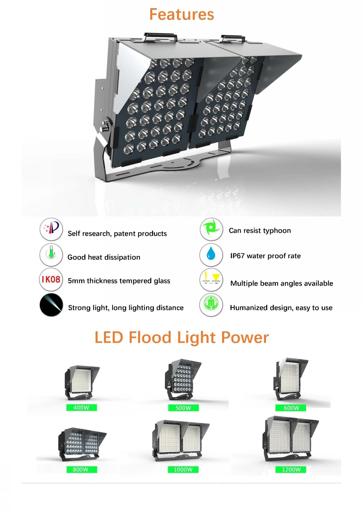led flood light details02