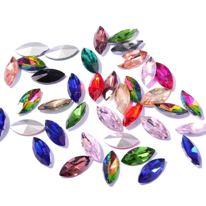 Алмаз «Лошадиный глаз» с острым дном Хрустальный алмаз в форме стекла стикер бриллиантами аксессуары ручной работы «сделай сам»