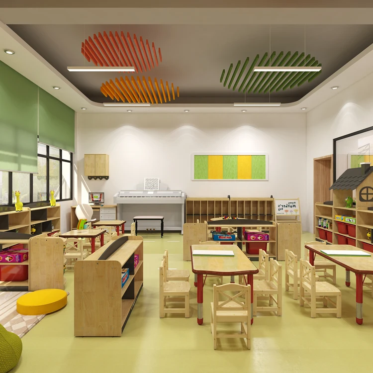 Cowboy preschool classroom layout design kindergarten supplies Montessori furniture