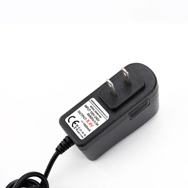 Smart Battery Charger  8.4V 12.6V1A Lithium Battery Charger 12.6v Li-ion Battery Charger
