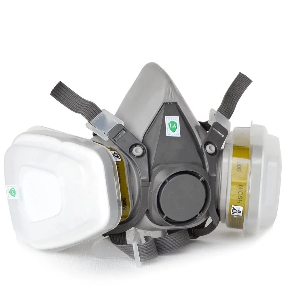 
6200 Christmas Day Trend Half Face Gas Mask Respirator 