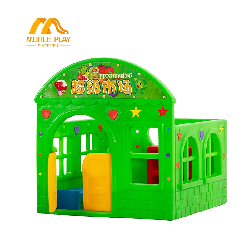 Monle Doll Series Theme Toys Plastic Toy House Hot Selling Baby Fashion Toy House Indoor Playground