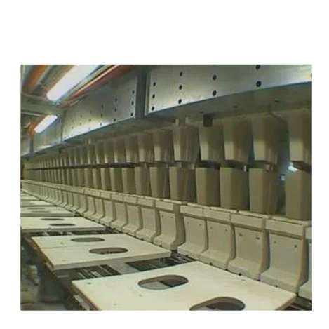 Hydraulic Lifting Sanitary Ceramic Casting Forming Bench for One Piece Toilet