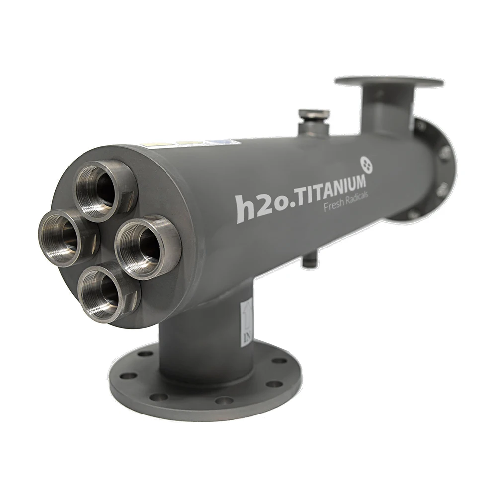 High Performance Reliable H2O Titanium Water Treatment Machinery With Uv Lamps For Reducing Organic Matter