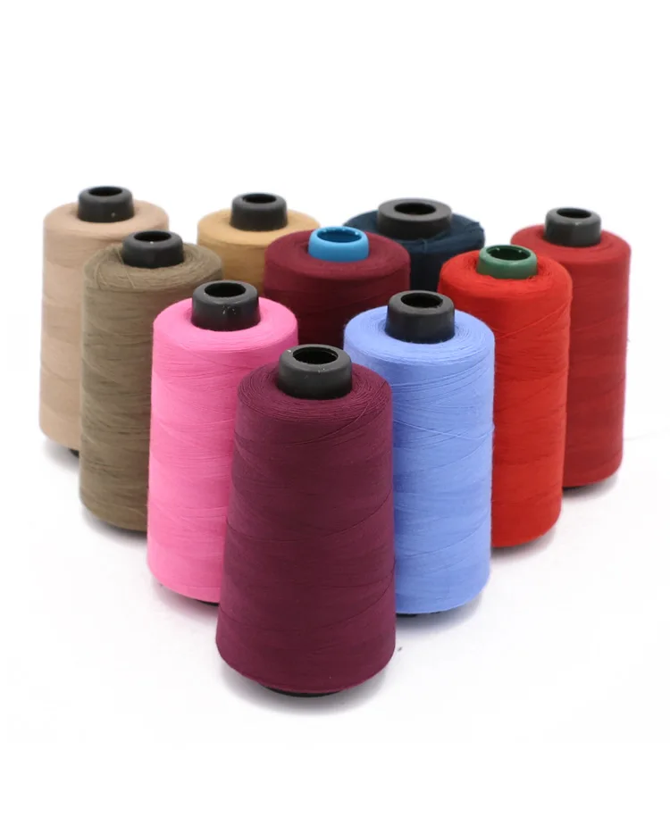 Wholesale Cheap Sewing Thread 100% Spun Polyester Sewing Thread 40/2 5000yds with Different Colors