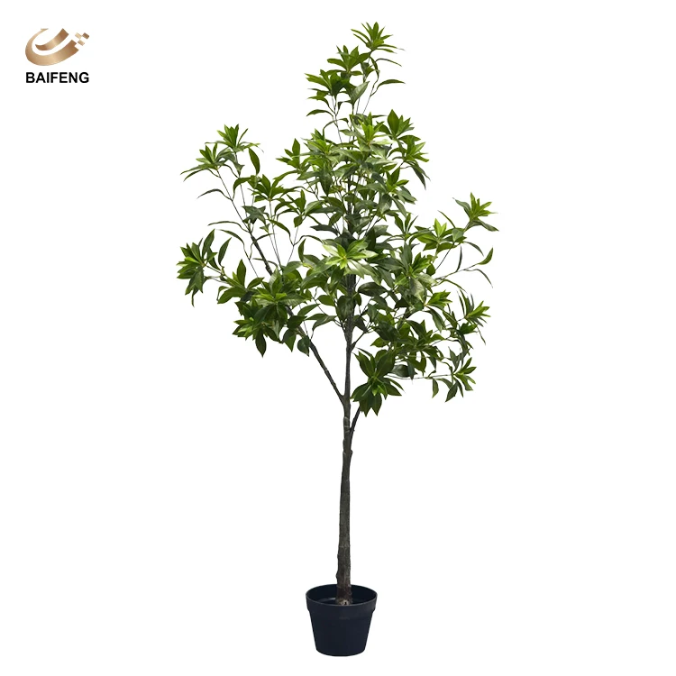 Japanese andromeda  Artificial Plants Faux Tree with Natural Leaves Japanese andromeda