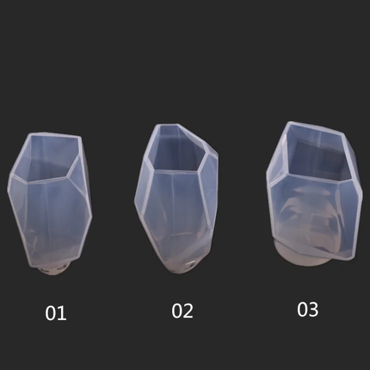 New Design DIY 3D Handmade Candle Aroma Stone Making Craft Jewelry Silicone Mold Stone Resin Epoxy Molds Silicone/