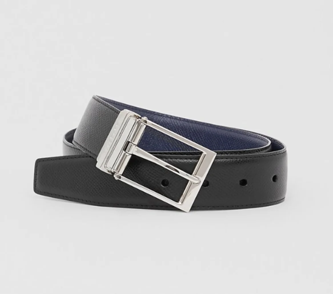 matt surface smooth gunmetal electroplate plain design durable washable heavy high quality military mens belt buckles