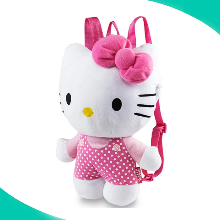 wholesale kids soft stuffed Children school bag custom plush teddy bear backpack