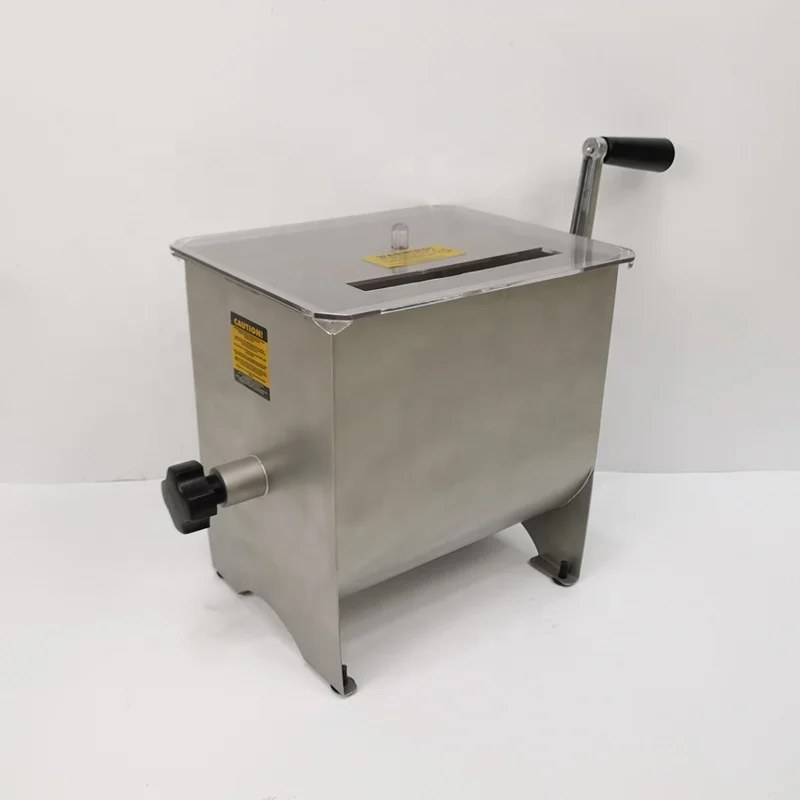 
20LBS commercial stainless steel sausage used homemade meat mixer 