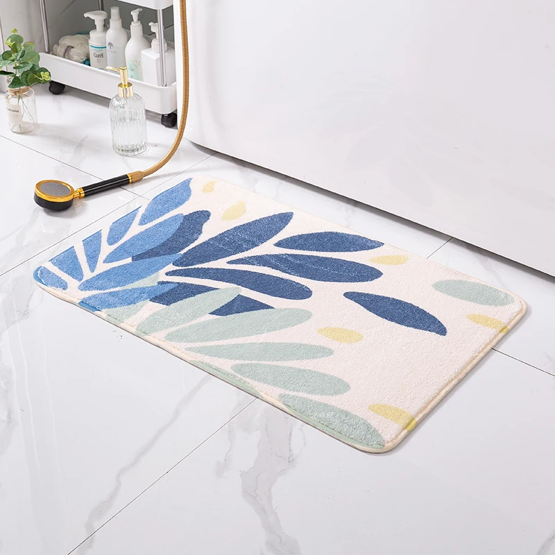 Best Design  extra soft u shape Wholesale Wholesale non slip bath mat rug entrance carpet printed rug carpet