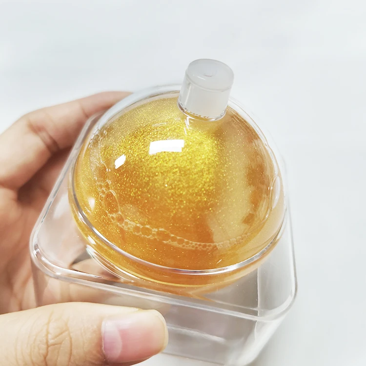 Wholesale Cleansing Removing Mites Oil Control Gold Dragon Ball Jelly Soap