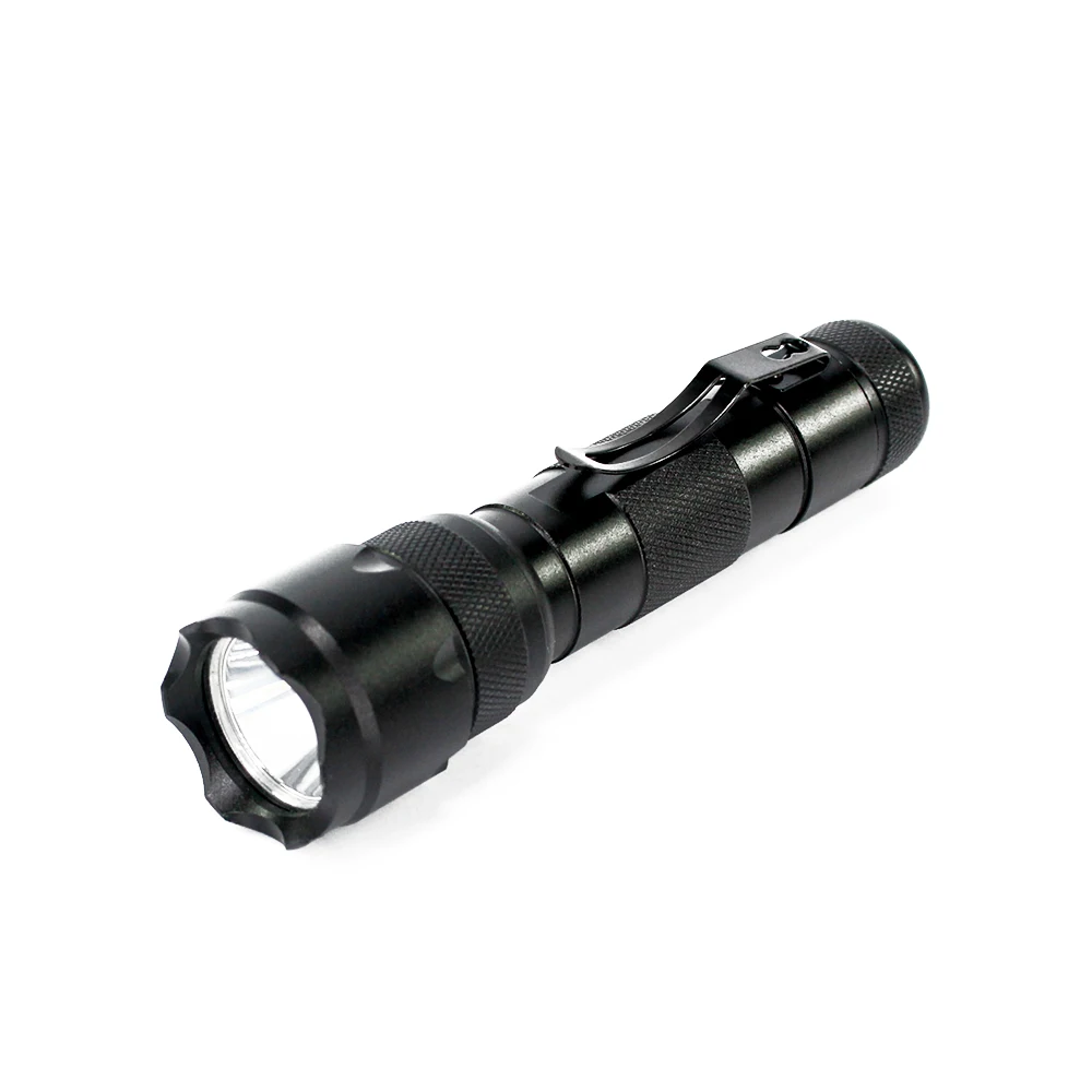 custom logo color aluminum flashlight hand lamp 5 mode small T6 led torch light