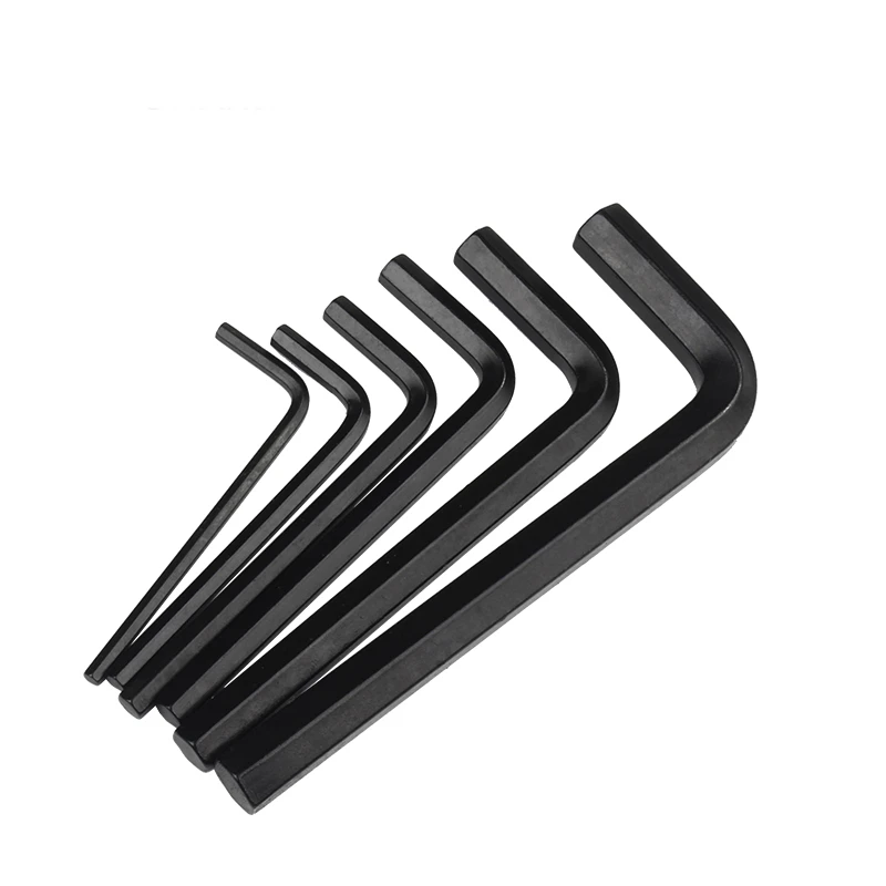 Black DIN 911 allen key bolt hexagonal key set hex Galvanized spanner S2 hex key set insulated M2M2.5M3M4M5