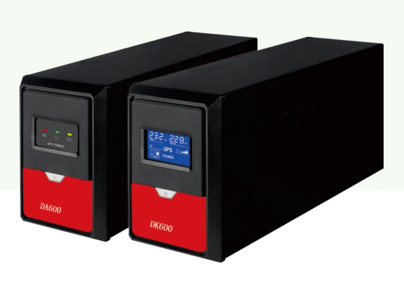 600VA 360W 110V 220V Single Phase UPS Uninterruptible Power Supply For Desktop Computer Router