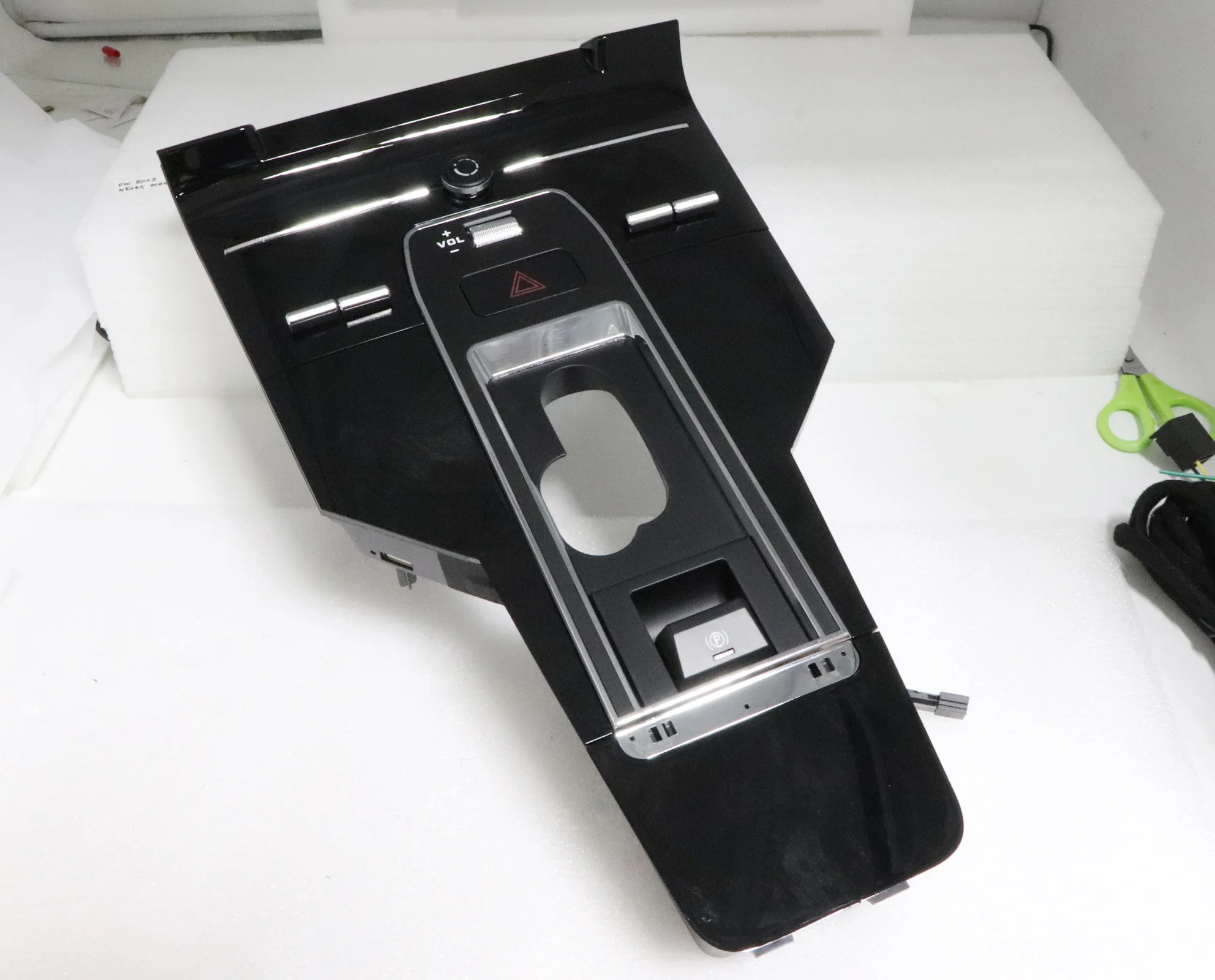 Panel Dedicated for Porsche Cayenne 2010-2017 upgraded sport chrono clock Dashboard Saddle interior modification